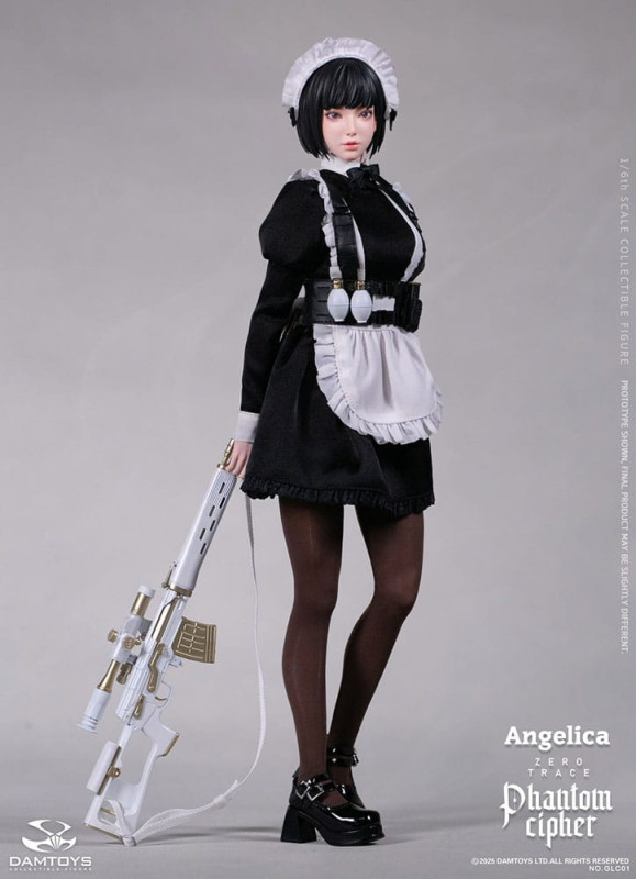 Phantom Cipher: Zero Trace Action Figure 1/6 Angelica 30 cm 11