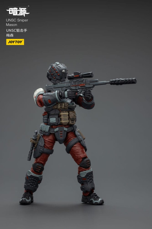 UNSC Dark Source Action Figur Sniper Mason 7 cm 5