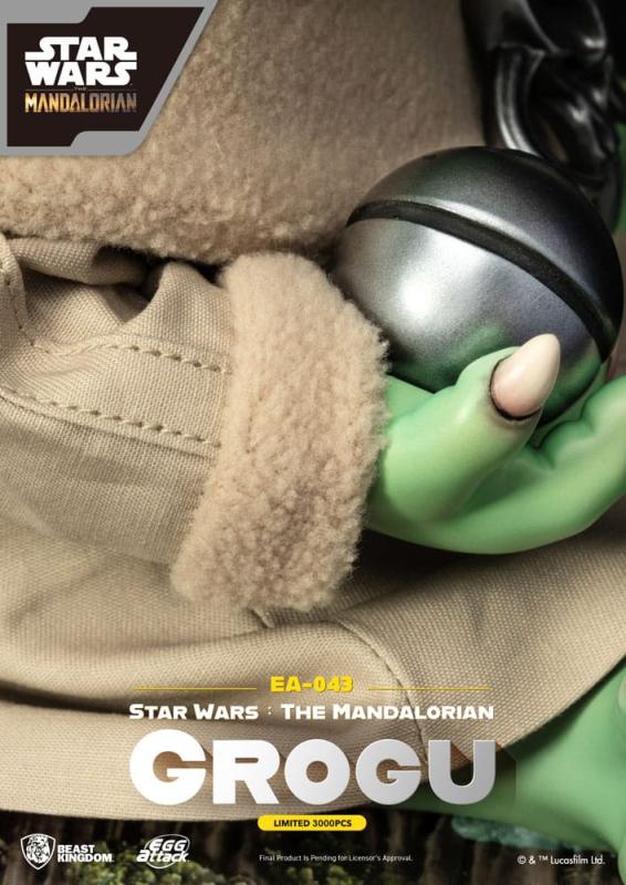 Star Wars: The Mandalorian Egg Attack Statue Grogu 18 cm