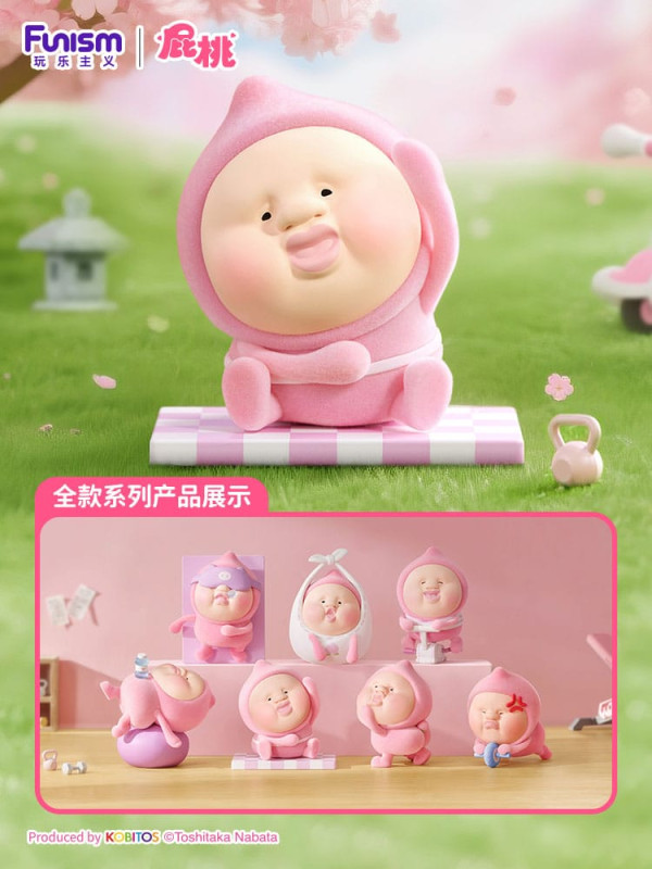 Kobitos Blind Box Mini Figures Gym Challenges Series 8 cm Display (6) 1