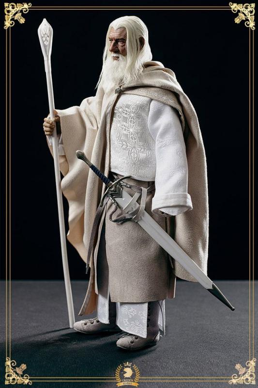 Lord of the Rings The Crown Series: Gandalf the White 1/6 Action Figure - Asmus Toys