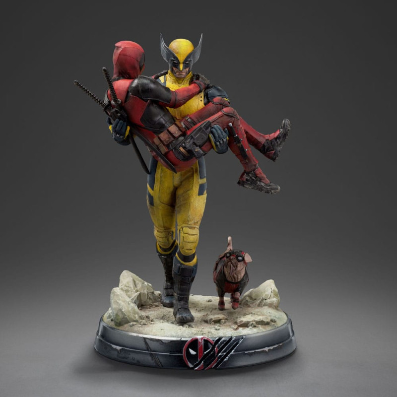 Deadpool Deluxe Art Scale Statue 1/10 Deadpool & Wolverine 21 cm 8
