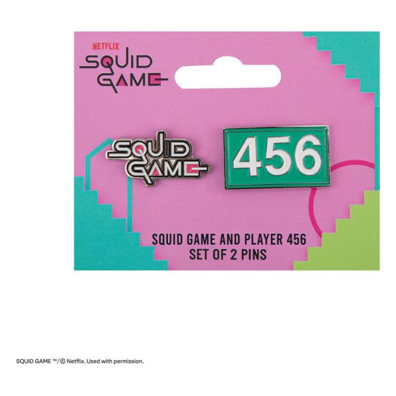 Squid Game Pins 2-Pack Squid Game & Player 456 1