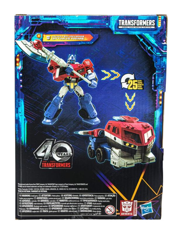 Transformers Generations Legacy United Voyager Class Action Figure Animated Universe Optimus Prime 1