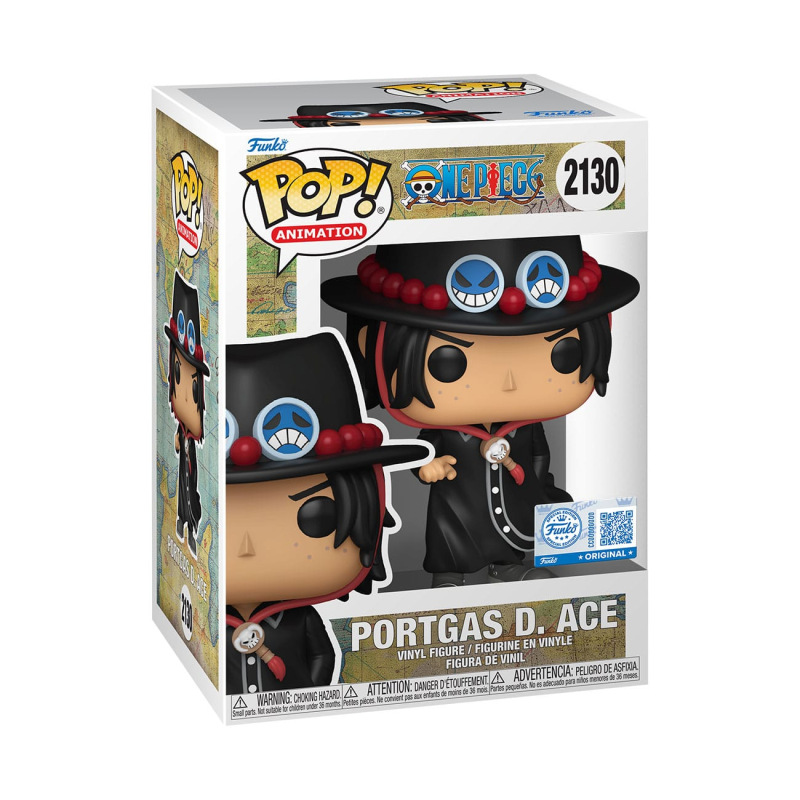 One Piece POP! Animation Vinyl Figure Portgas D. Ace Intro Exclusive 9 cm 1