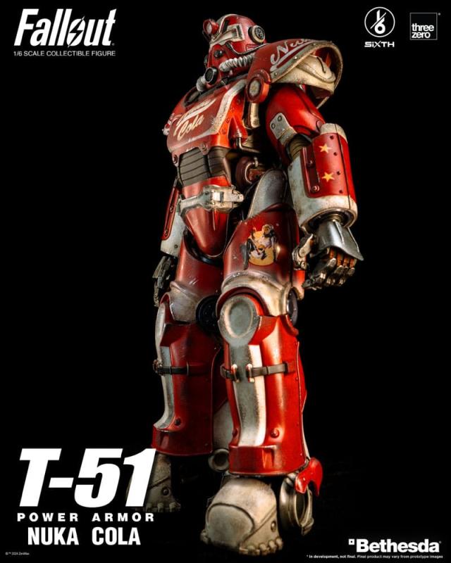 Fallout Action Figure 1/6 T-51 Nuka Cola Power Armor 37 cm 2