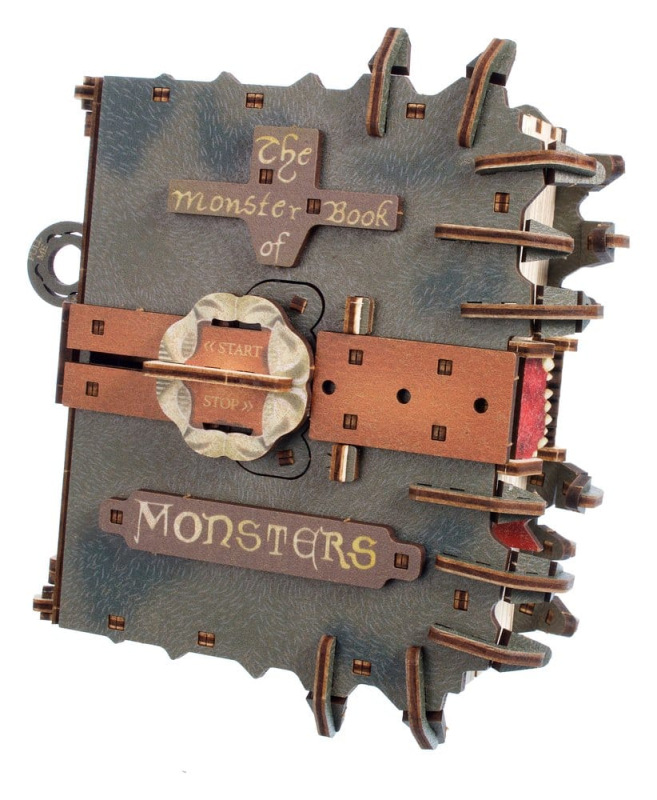 Harry Potter 3D Wooden Puzzle The Monster Book of Monsters 7