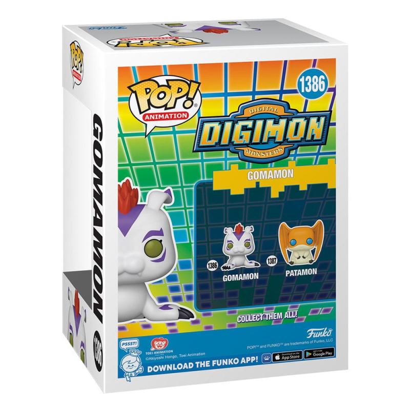 Digimon POP! Animation Vinyl Figure Gomamon 9 cm