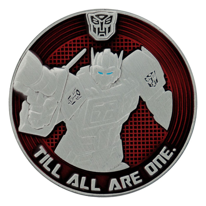 Transformers Generation 1 Collectable Coin G1 Autobots vs Decepticons Limited Edition 4 cm 2
