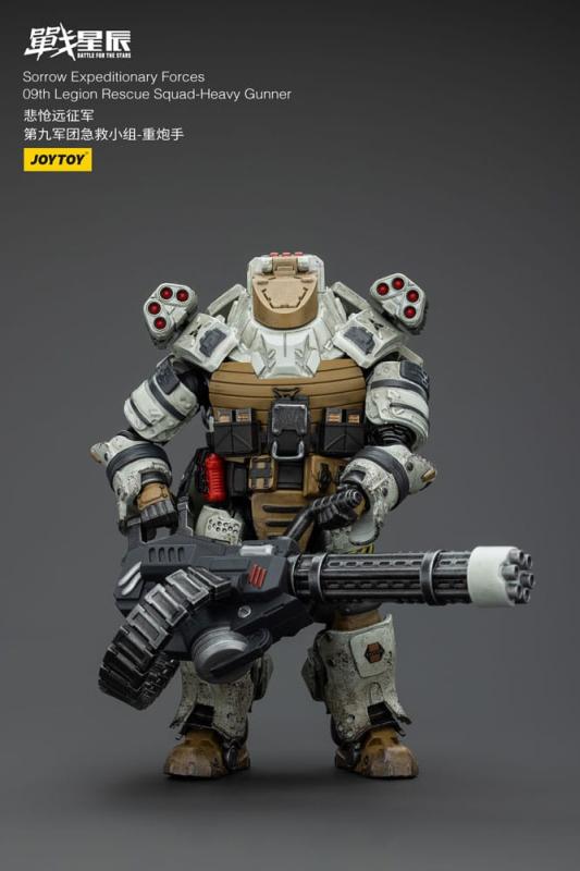 Battle For the Stars Action Figure Sorrow Expeditionary Forces 09th Legion Rescue Squad-Heavy Gunner