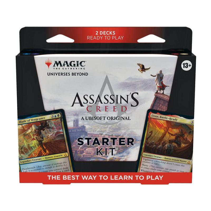 Magic the Gathering Universes Beyond: Assassin's Creed Starter Kit 2024 Display (12) english