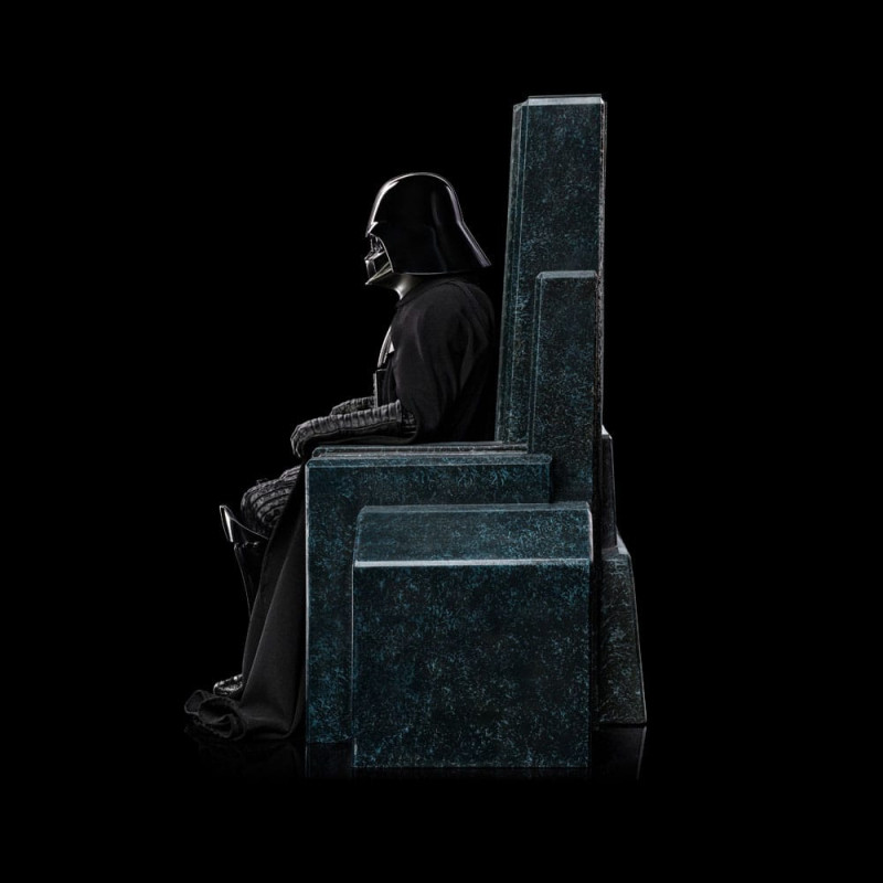 Star Wars Art Scale Statue 1/10 Darth Vader on Throne 18 cm 4