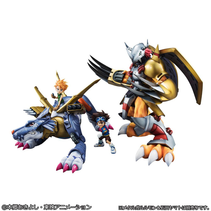 Digimon Adventure Precious G.E.M. Series PVC Statue Wargreymon & Taichi Yagami 25 cm 9