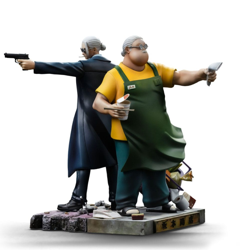 Sakamoto Days Deluxe Art Scale Statue 1/10 Taro Sakamoto 20 cm 2