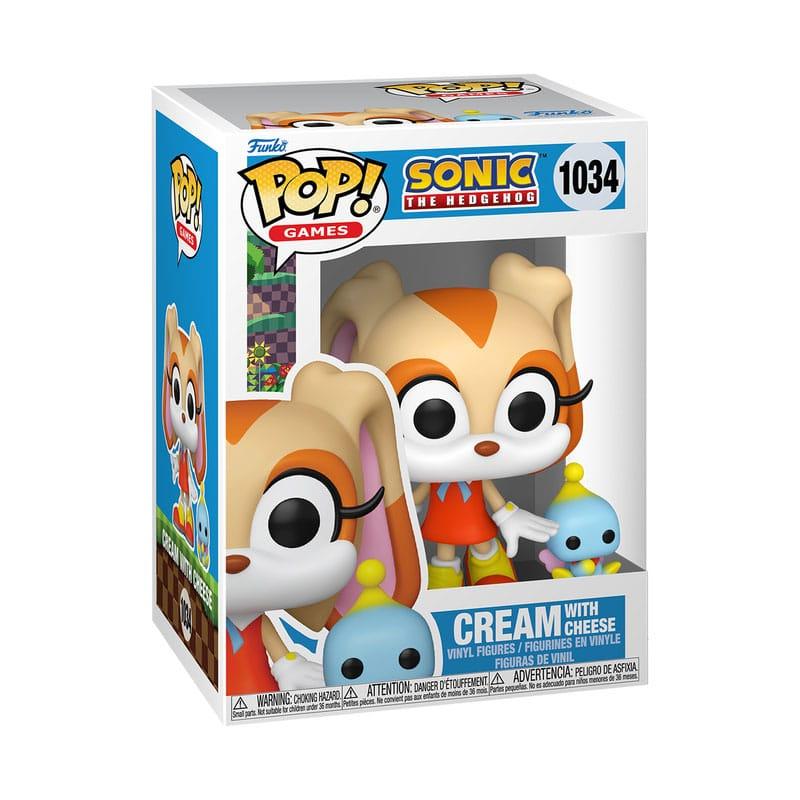 Sonic The Hedgehog POP & Buddy! Vinyl Figure Cream w/Cheese 9 cm 1