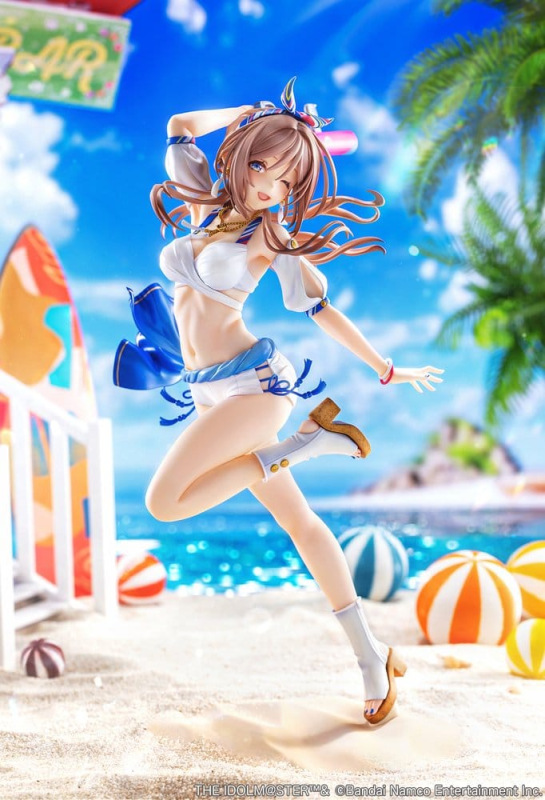 The Idolmaster Gakuen PVC Figure 1/7 Himesaki Rinami Kimi to Semi Blue Ver. With Bonus 27 cm 1