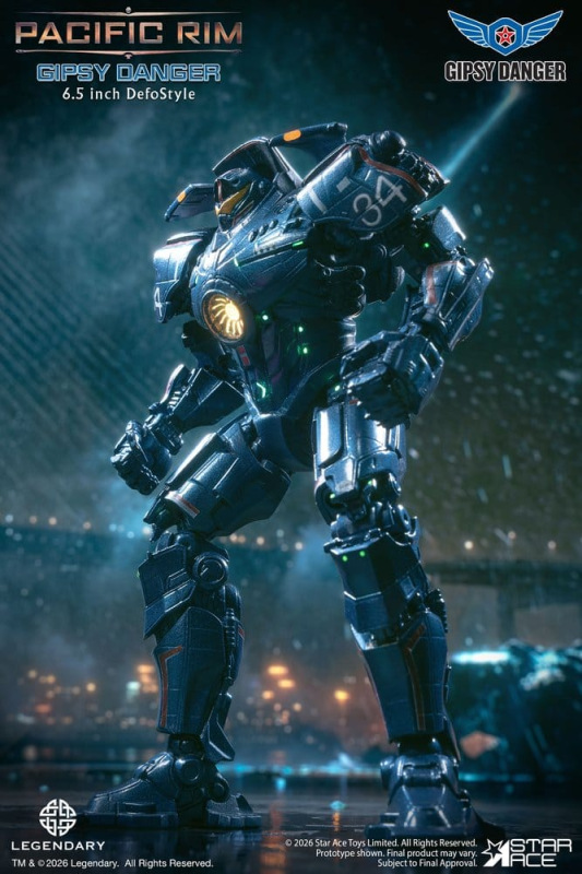 Pacific Rim DefoStyle Figure Gipsy Danger NX 17 cm 9