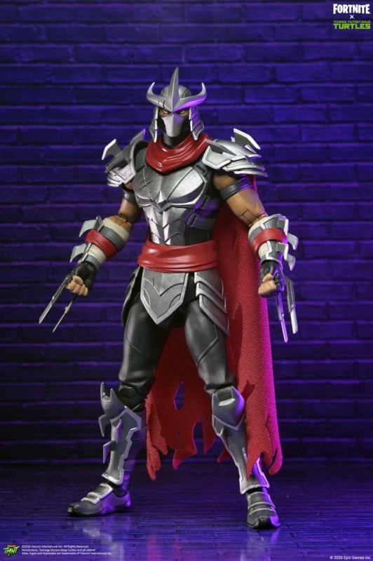 Teenage Mutant Ninja Turtles x Fortnite Action Figure Shredder 18 cm 5
