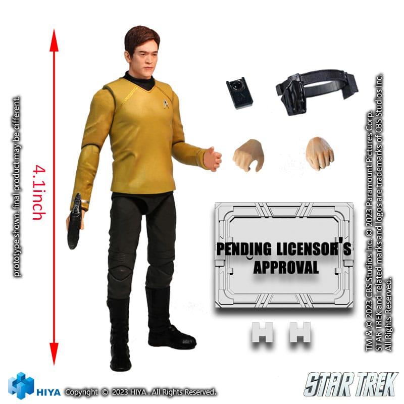 Star Trek Exquisite Mini Action Figure 1/18 Star Trek 2009 Sulu 10 cm