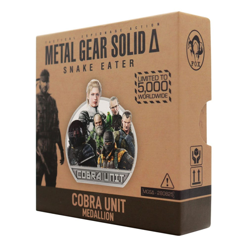 Metal Gear Solid Delta Medallion Cobra Unit Limited Edition 1