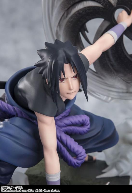 Naruto Shippuden FiguartsZERO Extra Battle PVC Statue Sasuke Uchiha -The Light & Dark of the Mangeky 4