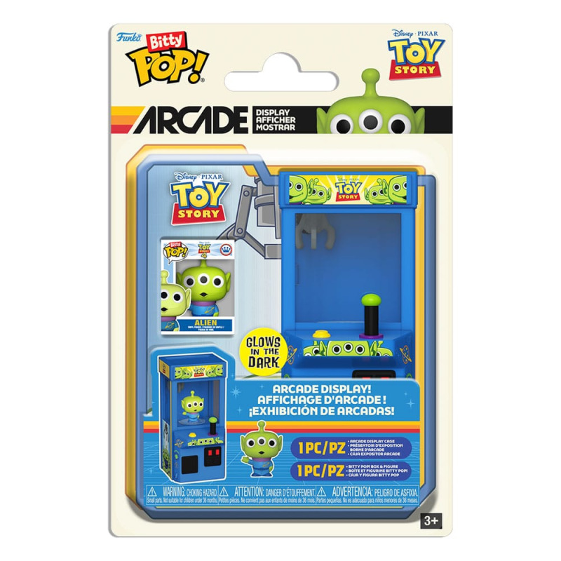 Toy Story 4 Bitty POP! Arcade Vinyl Figure Alien (Glow) 1