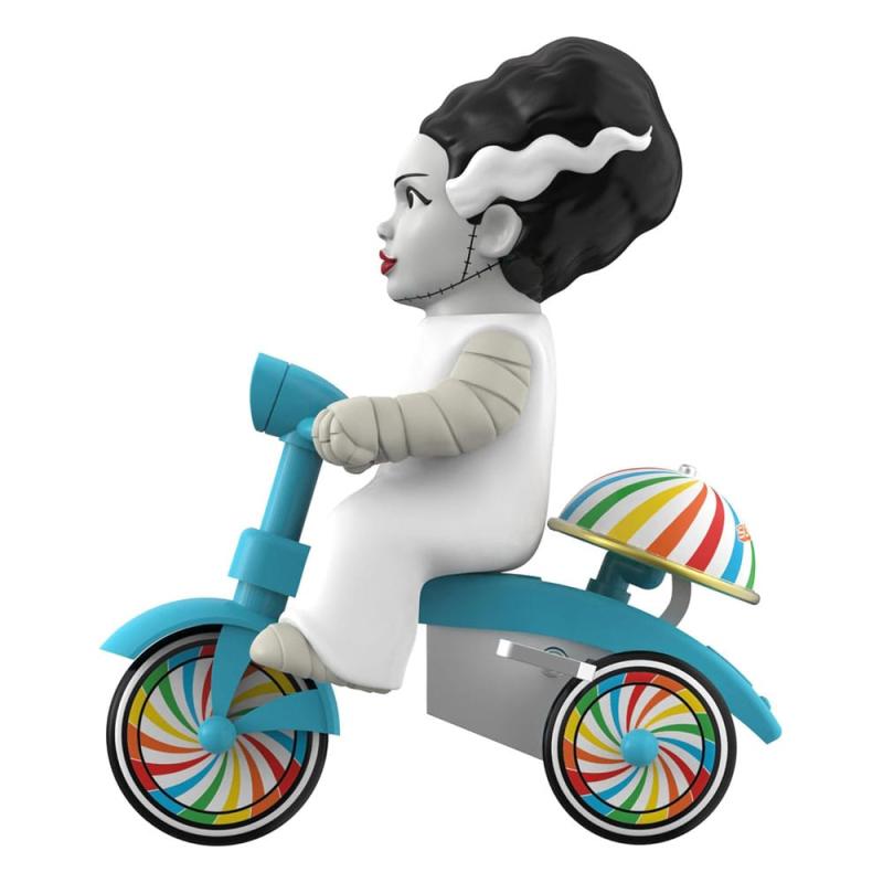 Universal Monsters Super Cycles Action Figure Bride of Frankenstein (White with Blue Trike) 13 cm 3