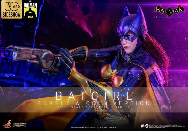 Batman Arkham Knight Videogame Masterpiece Action Figure 1/6 Batgirl (Purple and Gold Version) Exclu 5