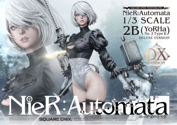 NieR Automata Statue 1/3 2B (YorHa No. 2 Type B) Deluxe Version 95 cm 4