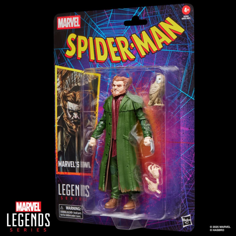 Spider-Man Marvel Legends Retro Action Figure Marvel's Owl 15 cm 2