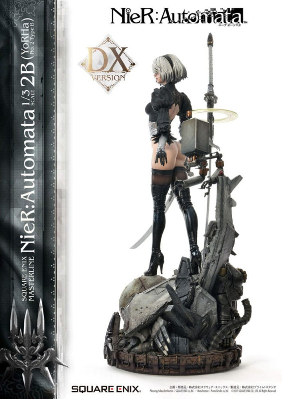 NieR Automata Statue 1/3 2B (YorHa No. 2 Type B) Deluxe Version 95 cm 12