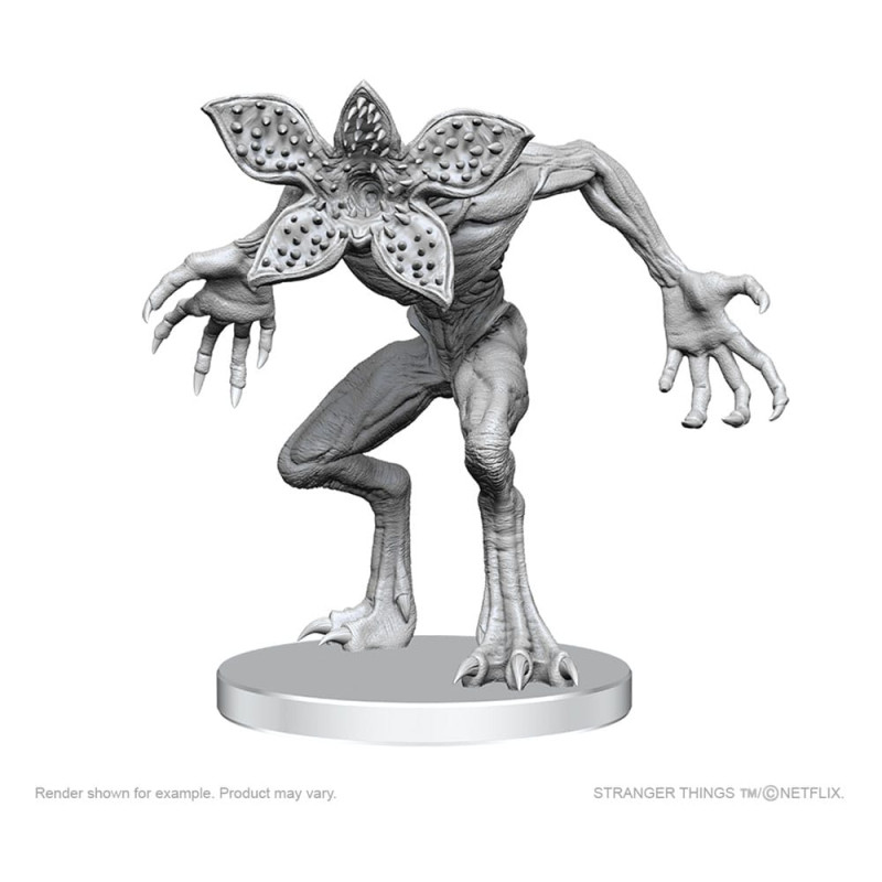 Stranger Things Unpainted Miniatures Demogorgons 1