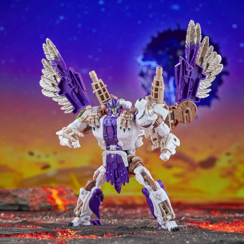 Transformers Generations Legacy United Leader Class Action Figure Beast Wars Universe Tigerhawk 19 c 3