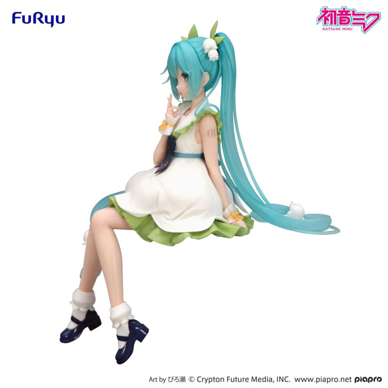 Hatsune Miku Noodle Stopper PVC Statue Flower Fairy Lily of the Valley 14 cm 11