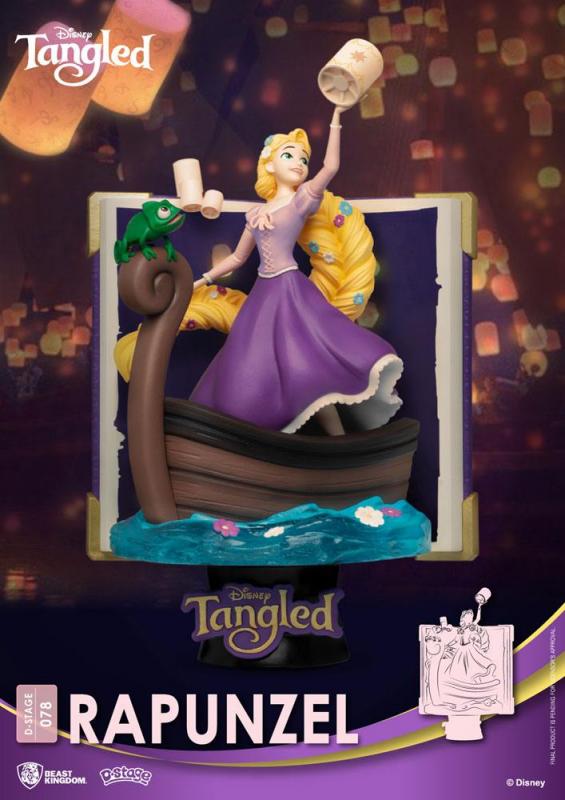 Disney: Rapunzel 15 cm Story Book Series D-Stage PVC Diorama - Beast Kingdom Toys