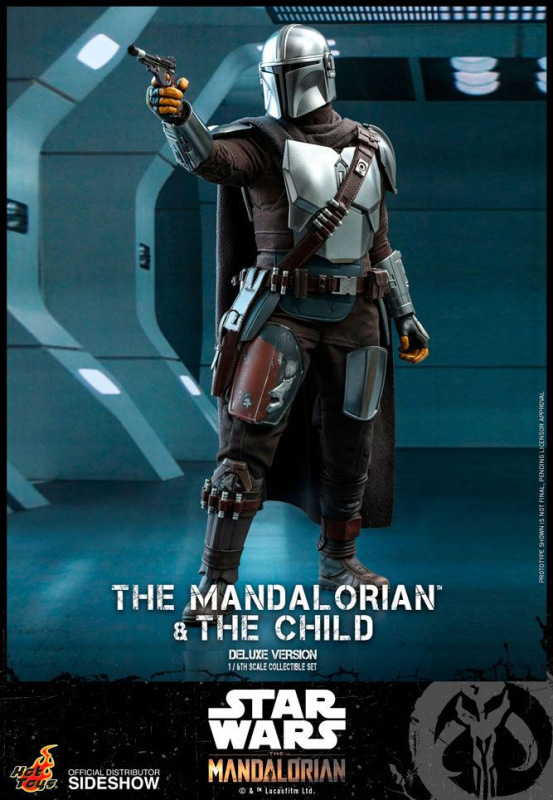 Star Wars The Mandalorian Action Figure 2-Pack 1/6 The Mandalorian & The Child Deluxe 30 cm 6