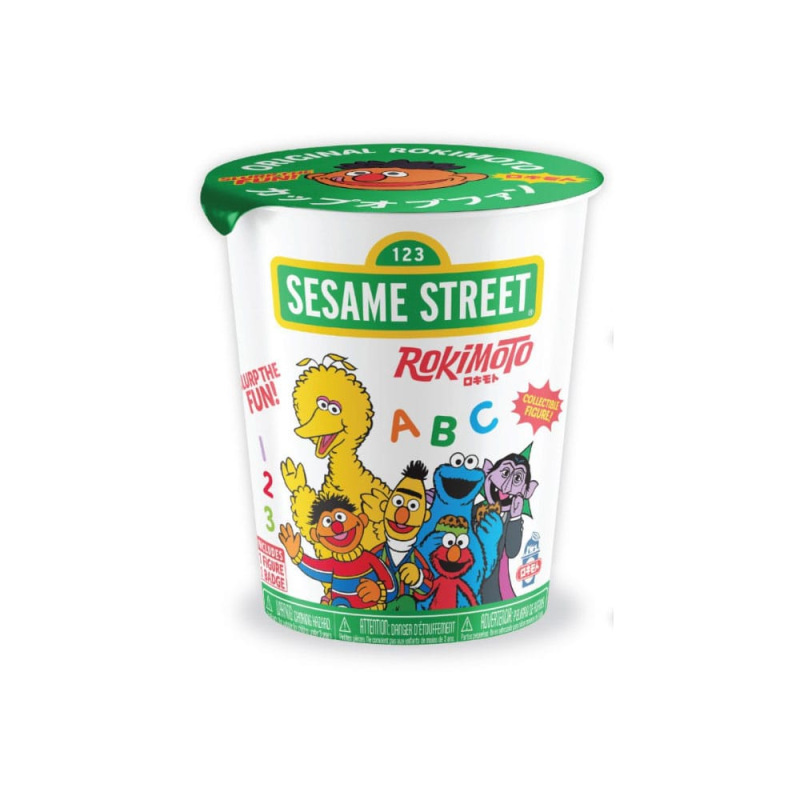Sesame Street Rokimoto Cup of Fun Blind Box Figures 10 cm Wave 1 Display (12) 10