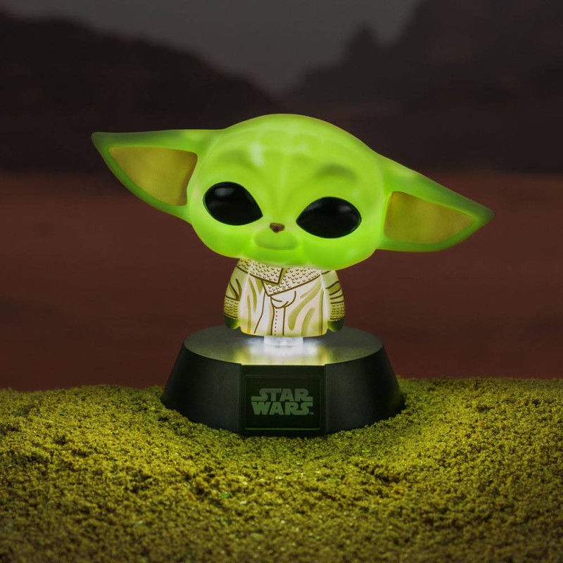 Star Wars The Mandalorian 3D Icon Light The Child 7