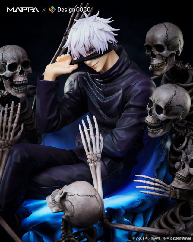 Jujutsu Kaisen Shibuya Incident Mappa x Design Coco PVC Statue 1/7 Satoru Gojo 23 cm 9