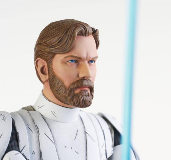 Star Wars The Clone Wars: Obi-Wan Kenobi 1/7 Premier Collection Statue - Gentle Giant