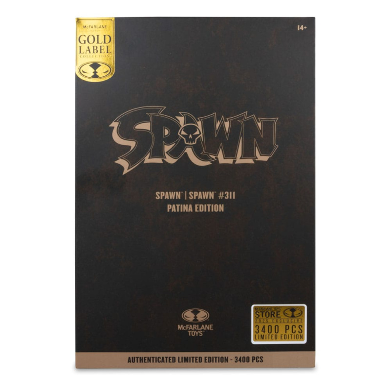Spawn Action Figure Spawn #311 (Patina Edition) (Gold Label) 19 cm 6