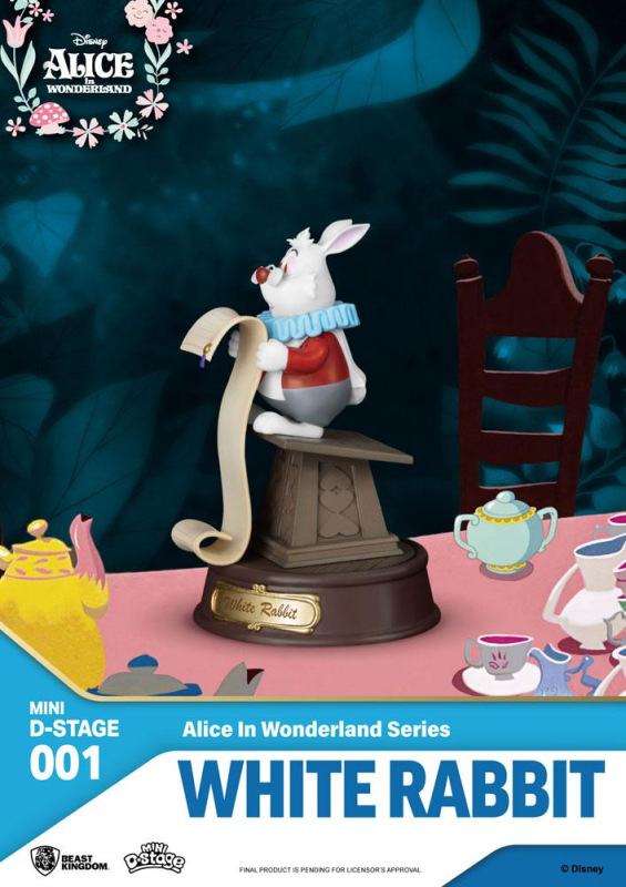 Alice in Wonderland Mini Diorama Stage Statues 6-pack 10 cm 4