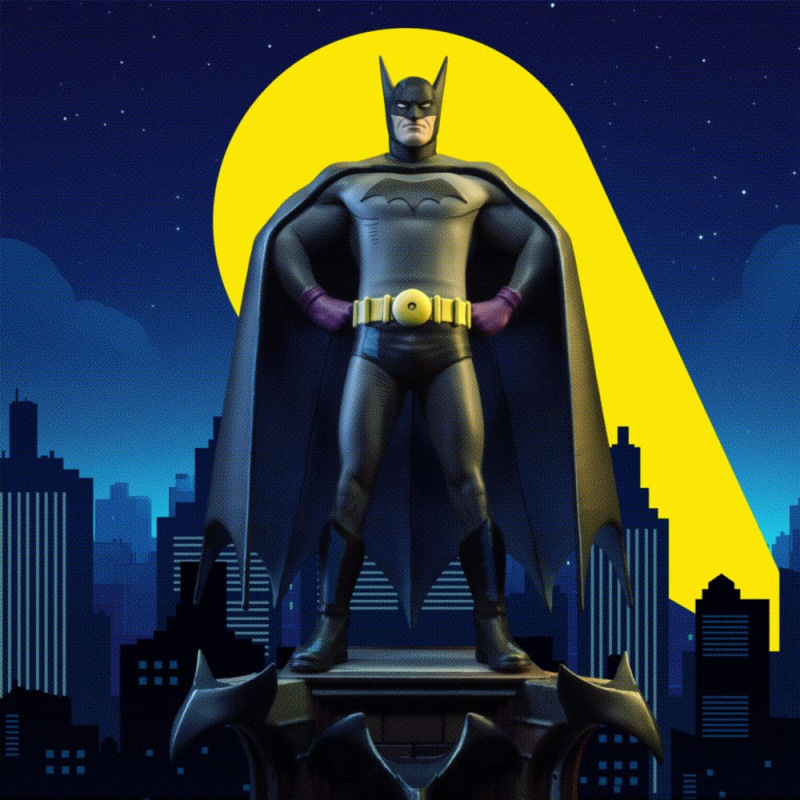 DC Comics Art Scale Statue 1/10 Batman Detective 85th Anniversary 26 cm 10