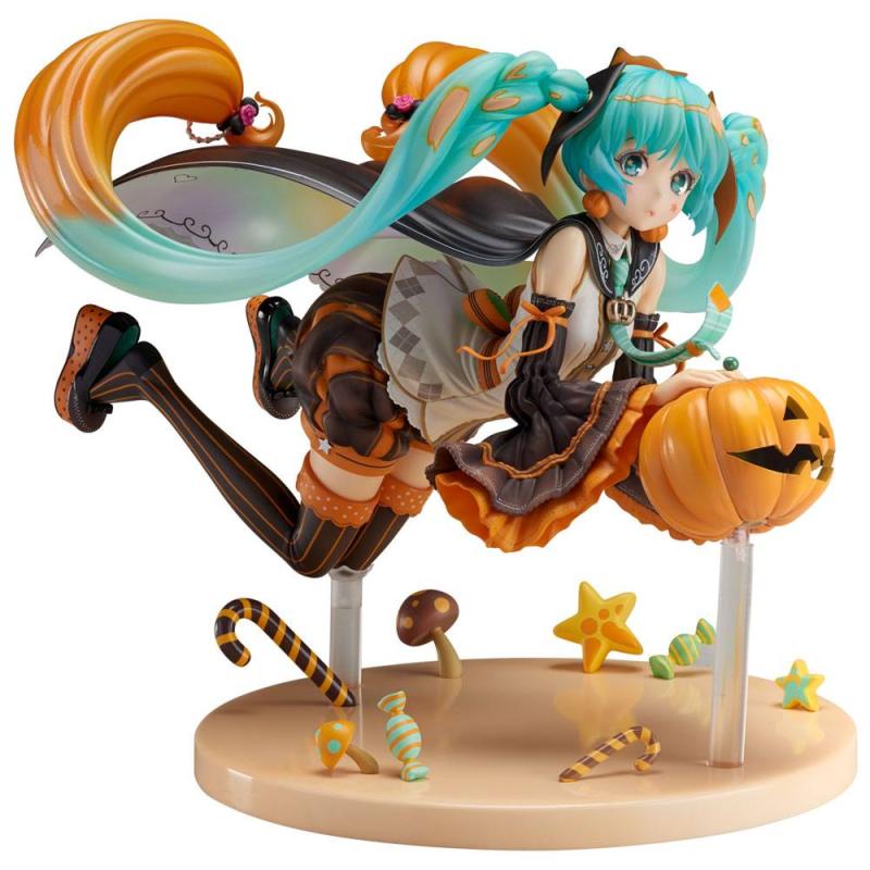 Vocaloid PVC Statue Hatsune Miku Trick or Miku 17 cm