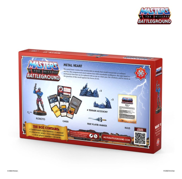 Masters of the Universe: Battleground Miniatures Game Wave 11: MOTU faction (Roboto) *Spanish Versio 4