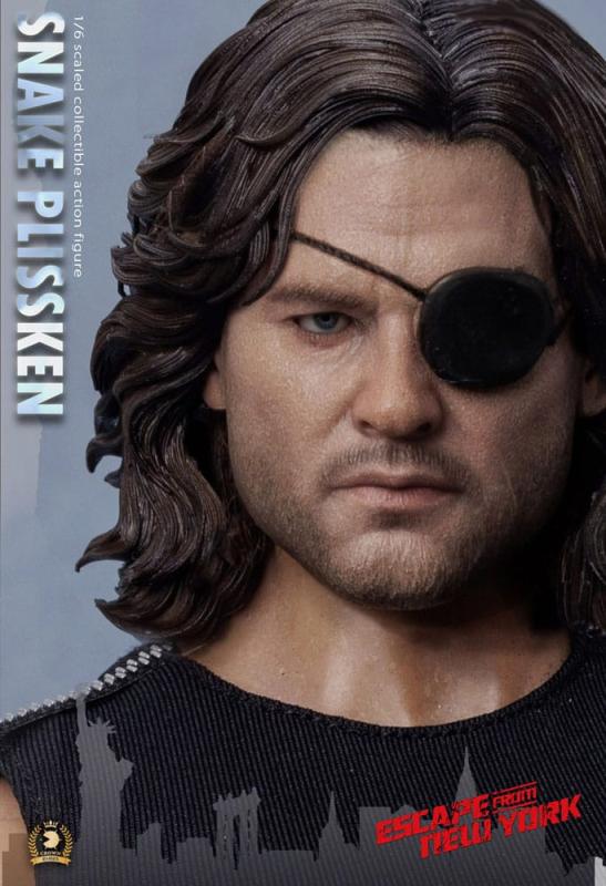 Escape from New York Crown Series Action Figure 1/6 Snake Plissken (Sculpted Hair Version) 30 cm 4