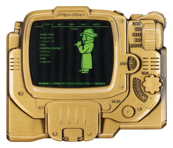 Fallout Ingot Pip-Boy Limited Edition Lenticular Mysterious Stranger Variant 6