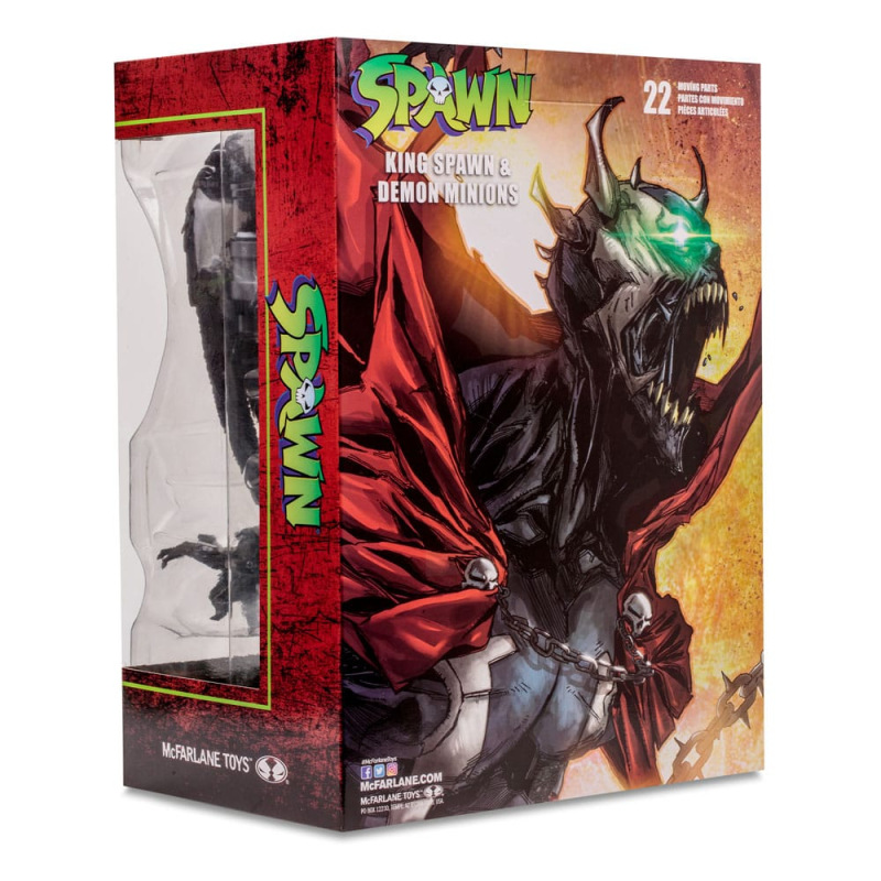 Spawn Megafig Action Figure King Spawn with Wings and Minions 30 cm 9