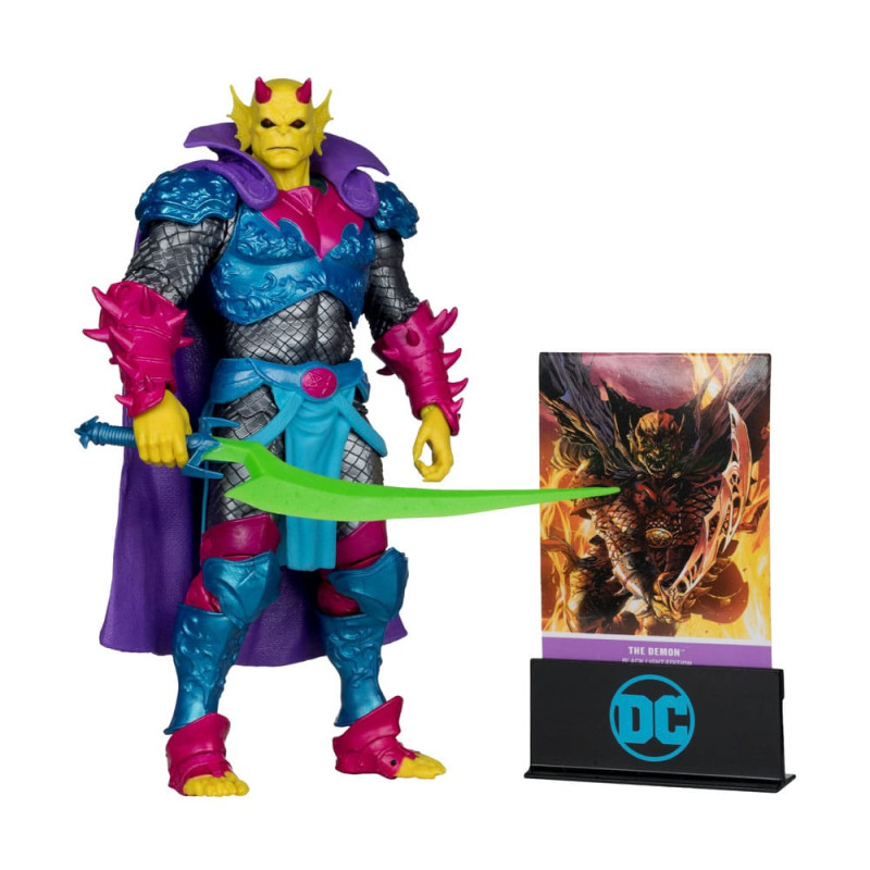 DC Multiverse Action Figure The Demon (Demon Knights) Black Light Edition (Gold Label) 18 cm 1