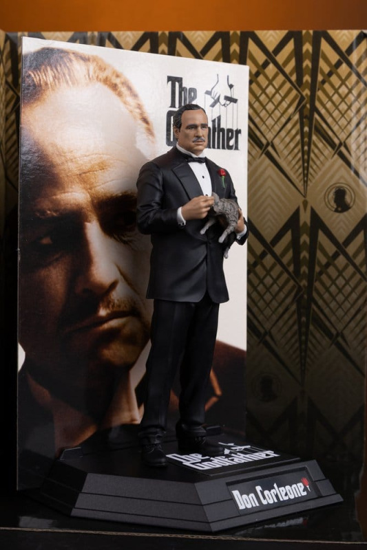 The Godfather Movie Maniacs Paramount Figure Don Corleone 17 cm 14